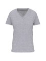 KARIBAN T-shirt BIO150 IC col V femme /api/colors/a37ac46b-201c-43db-9085-8f3a99c04b1c personnalisable