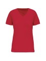 KARIBAN T-shirt BIO150 IC col V femme /api/colors/c953313a-9c9d-493b-934e-ddcf8fada2ae personnalisable