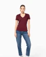 T-Shirts personnalisable KARIBAN T-shirt BIO150 IC col V femme