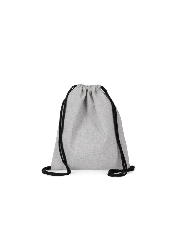 Sacs & Bagagerie personnalisable KIMOOD Petit sac à dos recyclé à cordon coulissant - Taille enfant