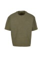 T-Shirts personnalisable BUILD YOUR BRAND VINTAGE CROPPED HEAVY OVERSIZE TEE