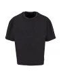 T-shirts BUILD YOUR BRAND VINTAGE CROPPED HEAVY OVERSIZE TEE voor bedrukking &amp; borduring
