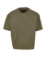 T-Shirts personnalisable BUILD YOUR BRAND VINTAGE CROPPED HEAVY OVERSIZE TEE