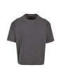T-Shirts personnalisable BUILD YOUR BRAND VINTAGE CROPPED HEAVY OVERSIZE TEE