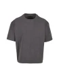 T-shirts BUILD YOUR BRAND VINTAGE CROPPED HEAVY OVERSIZE TEE voor bedrukking &amp; borduring