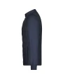 JAMES & NICHOLSON Men's Hybrid Sweat Jacket Jacken personalisierbar
