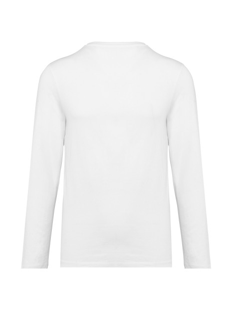 KARIBAN T-shirt Supima® col rond manches longues homme /api/colors/7a92cd2d-10d2-40b4-928b-296bb7487506 personnalisable