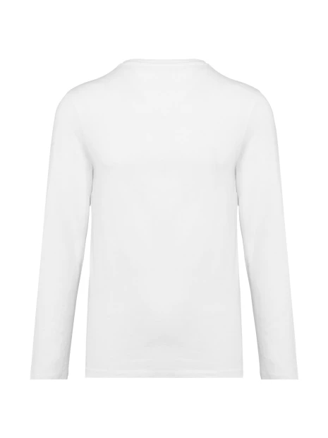 KARIBAN T-shirt Supima® col rond manches longues homme /api/colors/7a92cd2d-10d2-40b4-928b-296bb7487506 personnalisable