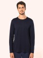 T-Shirts à personnaliser KARIBAN T-shirt Supima® col rond manches longues homme 