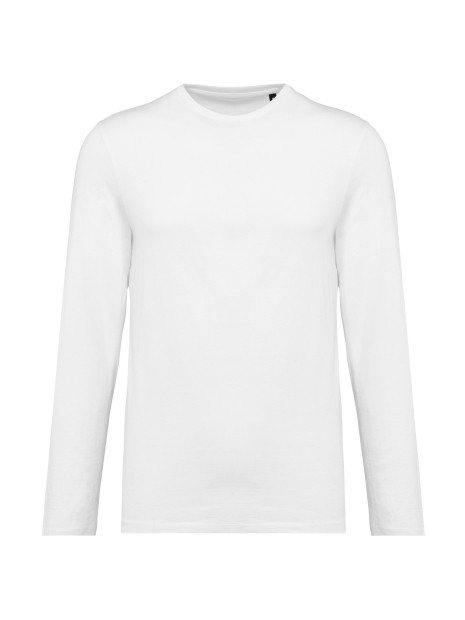 KARIBAN T-shirt Supima® col rond manches longues homme /api/colors/7a92cd2d-10d2-40b4-928b-296bb7487506 personnalisable