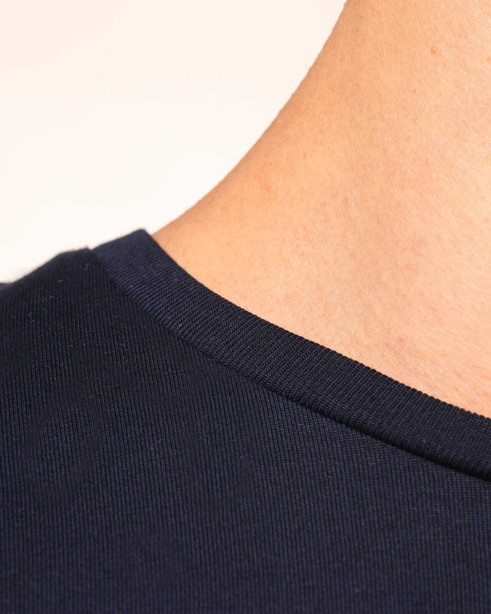 T-shirts KARIBAN Supima® heren-T-shirt ronde hals lange mouwen voor bedrukking &amp; borduring