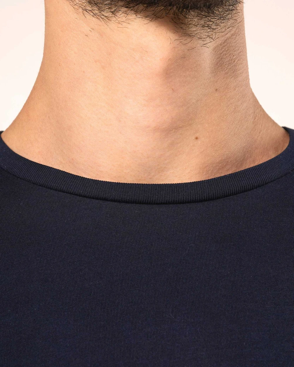 T-shirts KARIBAN Supima® heren-T-shirt ronde hals lange mouwen voor bedrukking &amp; borduring