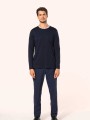 T-Shirts à personnaliser KARIBAN T-shirt Supima® col rond manches longues homme 