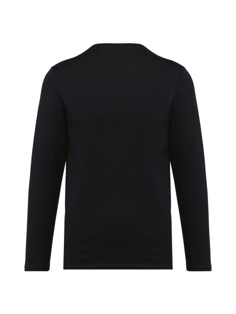 KARIBAN T-shirt Supima® col rond manches longues homme /api/colors/b9fdad4a-5e94-45cb-8c03-c08b349b28c3 personnalisable