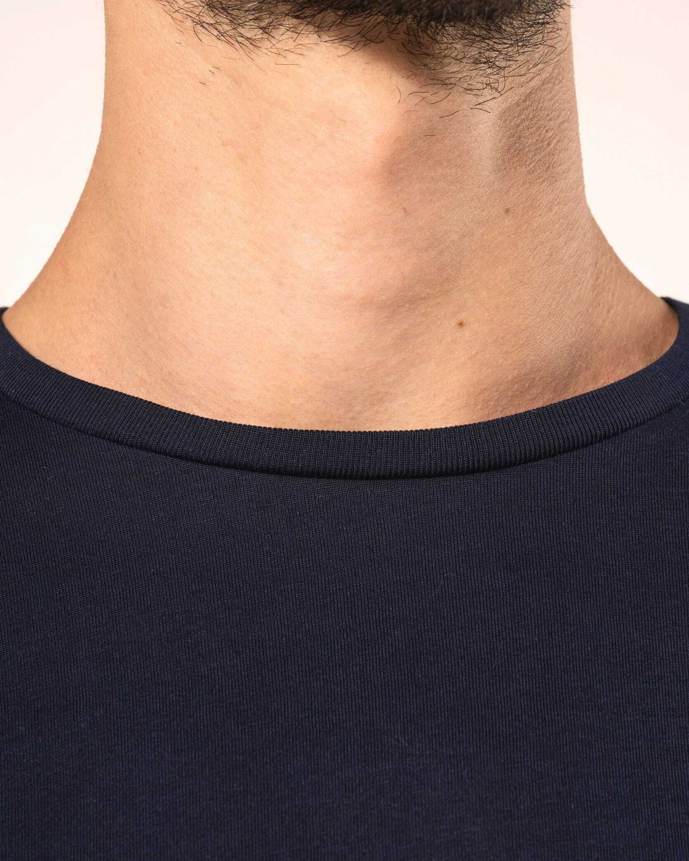 T-shirts KARIBAN Supima® heren-T-shirt ronde hals lange mouwen voor bedrukking &amp; borduring