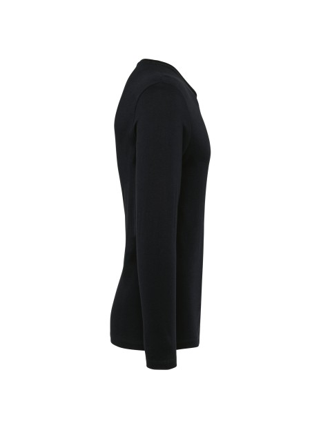 KARIBAN T-shirt Supima® col rond manches longues homme /api/colors/b9fdad4a-5e94-45cb-8c03-c08b349b28c3 personnalisable