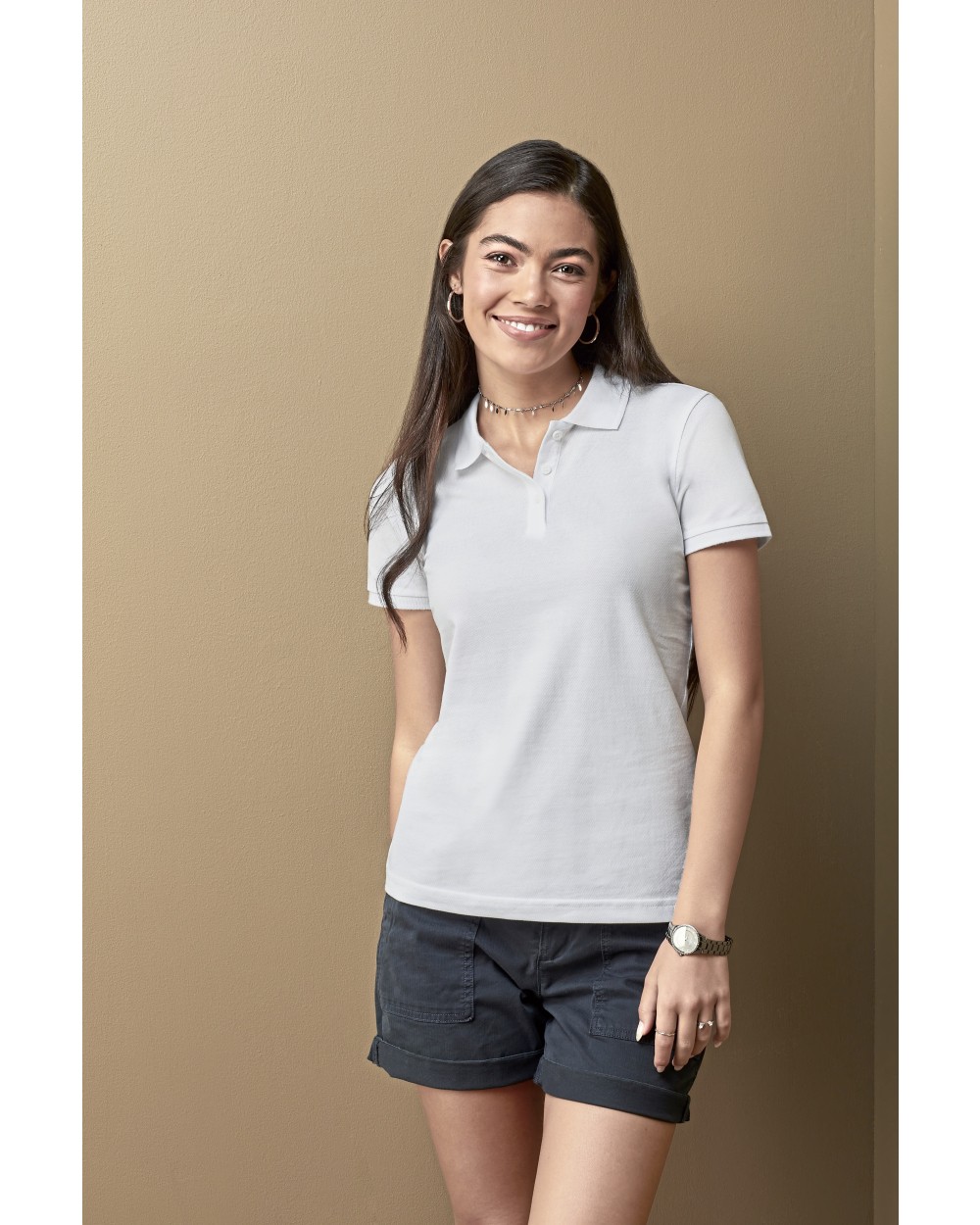 Polo's STEDMAN LUX POLO WOMEN voor bedrukking &amp; borduring