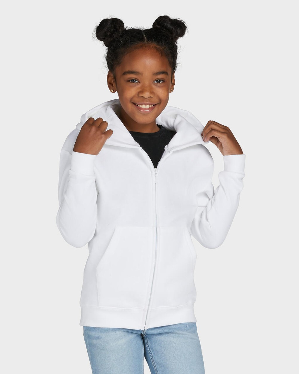 Sweat-shirts personnalisable SG CLOTHING Hooded Full Zip Kids