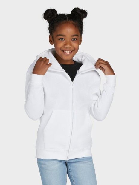 Sweat-shirts à personnaliser SG CLOTHING Hooded Full Zip Kids 