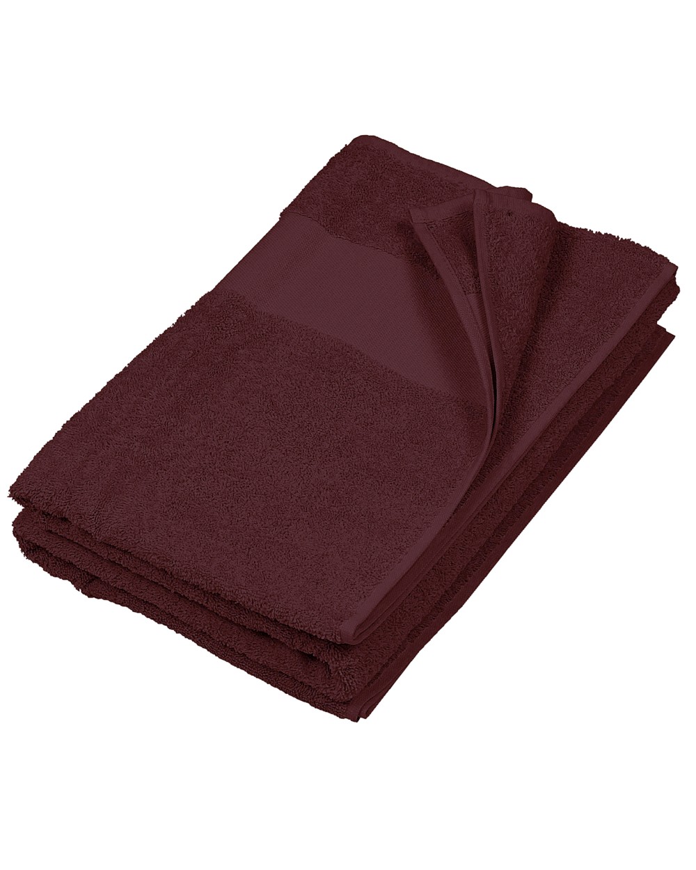 Produits éponges personnalisable KARIBAN Serviette de toilette 50 x 100 cm