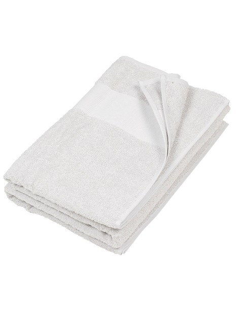 KARIBAN Serviette de toilette 50 x 100 cm /api/colors/7a92cd2d-10d2-40b4-928b-296bb7487506 personnalisable