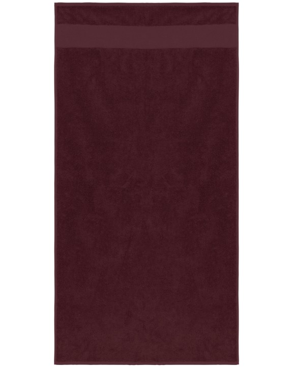 Produits éponges personnalisable KARIBAN Serviette de toilette 50 x 100 cm