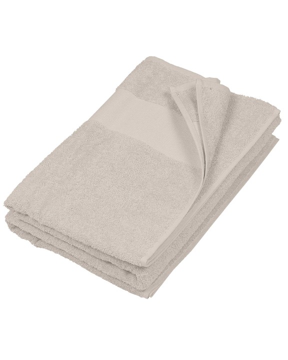 Produits éponges personnalisable KARIBAN Serviette de toilette 50 x 100 cm
