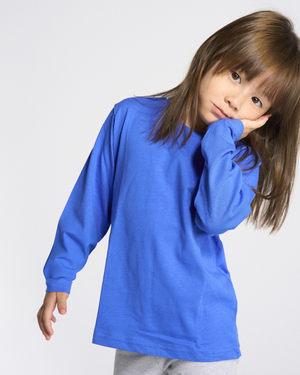 T-shirts JHK KID LS T-SHIRT voor bedrukking &amp; borduring