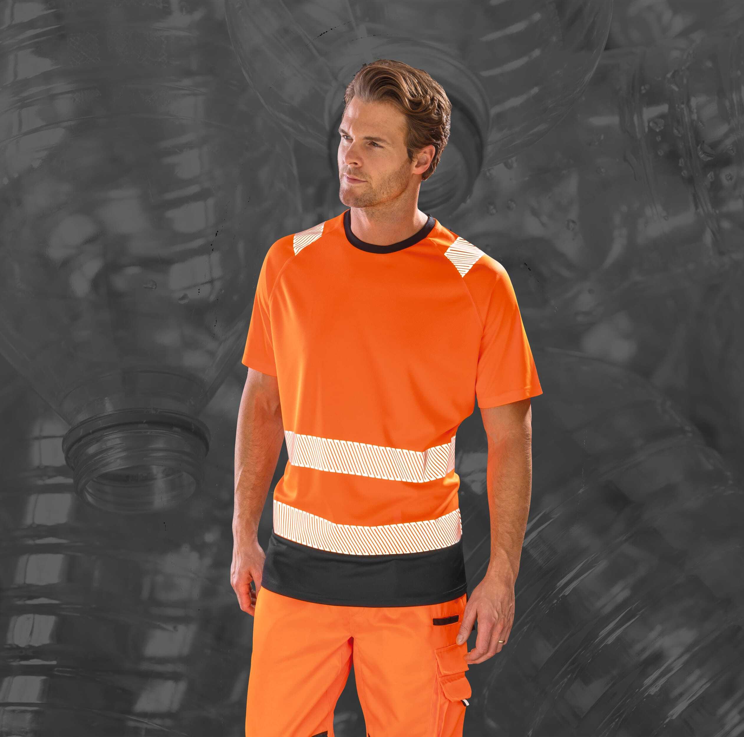 RESULT Recyceltes Sicherheits-T-Shirt T-Shirts personalisierbar