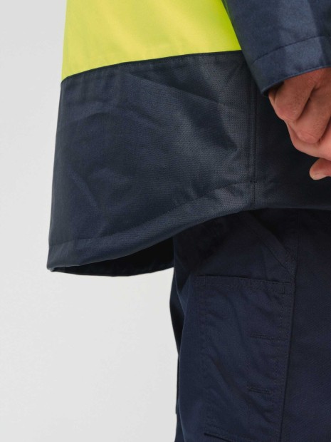 Vestes à personnaliser WK. DESIGNED TO WORK Parka de sécurité recyclée 4 en 1 unisexe 