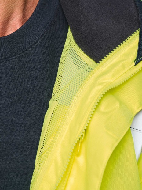 Vestes à personnaliser WK. DESIGNED TO WORK Parka de sécurité recyclée 4 en 1 unisexe 