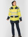 Vestes à personnaliser WK. DESIGNED TO WORK Parka de sécurité recyclée 4 en 1 unisexe 