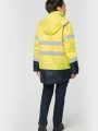Vestes à personnaliser WK. DESIGNED TO WORK Parka de sécurité recyclée 4 en 1 unisexe 