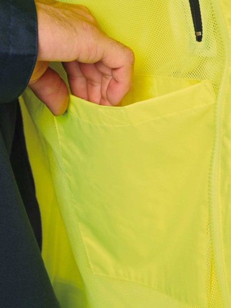 Vestes à personnaliser WK. DESIGNED TO WORK Parka de sécurité recyclée 4 en 1 unisexe 