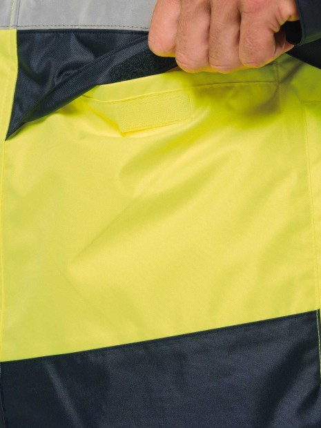 Vestes à personnaliser WK. DESIGNED TO WORK Parka de sécurité recyclée 4 en 1 unisexe 