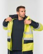 Jassen WK. DESIGNED TO WORK Gerecyclede veiligheidsparka 4-in-1 voor bedrukking &amp; borduring