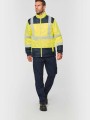 Vestes à personnaliser WK. DESIGNED TO WORK Parka de sécurité recyclée 4 en 1 unisexe 