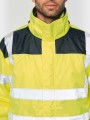 Vestes à personnaliser WK. DESIGNED TO WORK Parka de sécurité recyclée 4 en 1 unisexe 