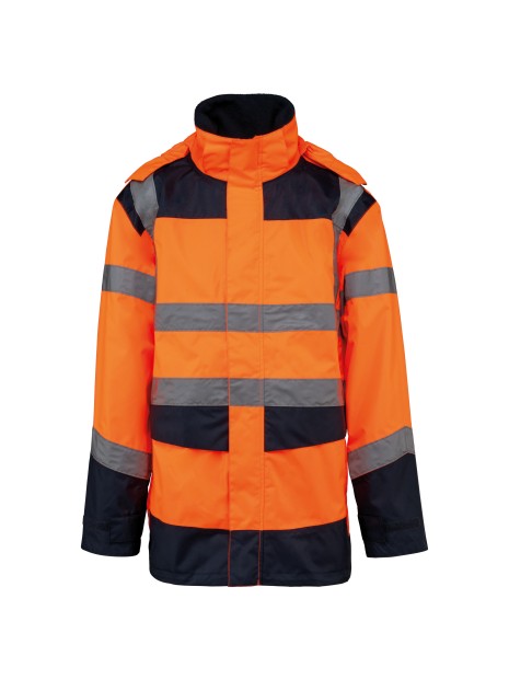 WK. DESIGNED TO WORK Parka de sécurité recyclée 4 en 1 unisexe /api/colors/280cf50f-5f1d-4b0c-aa02-2c4cd948b4a1 personnalisable