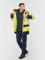 Vestes à personnaliser WK. DESIGNED TO WORK Parka de sécurité recyclée 4 en 1 unisexe 