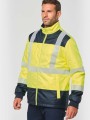 Vestes à personnaliser WK. DESIGNED TO WORK Parka de sécurité recyclée 4 en 1 unisexe 