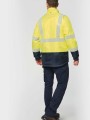 Vestes à personnaliser WK. DESIGNED TO WORK Parka de sécurité recyclée 4 en 1 unisexe 
