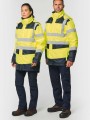 Vestes à personnaliser WK. DESIGNED TO WORK Parka de sécurité recyclée 4 en 1 unisexe 