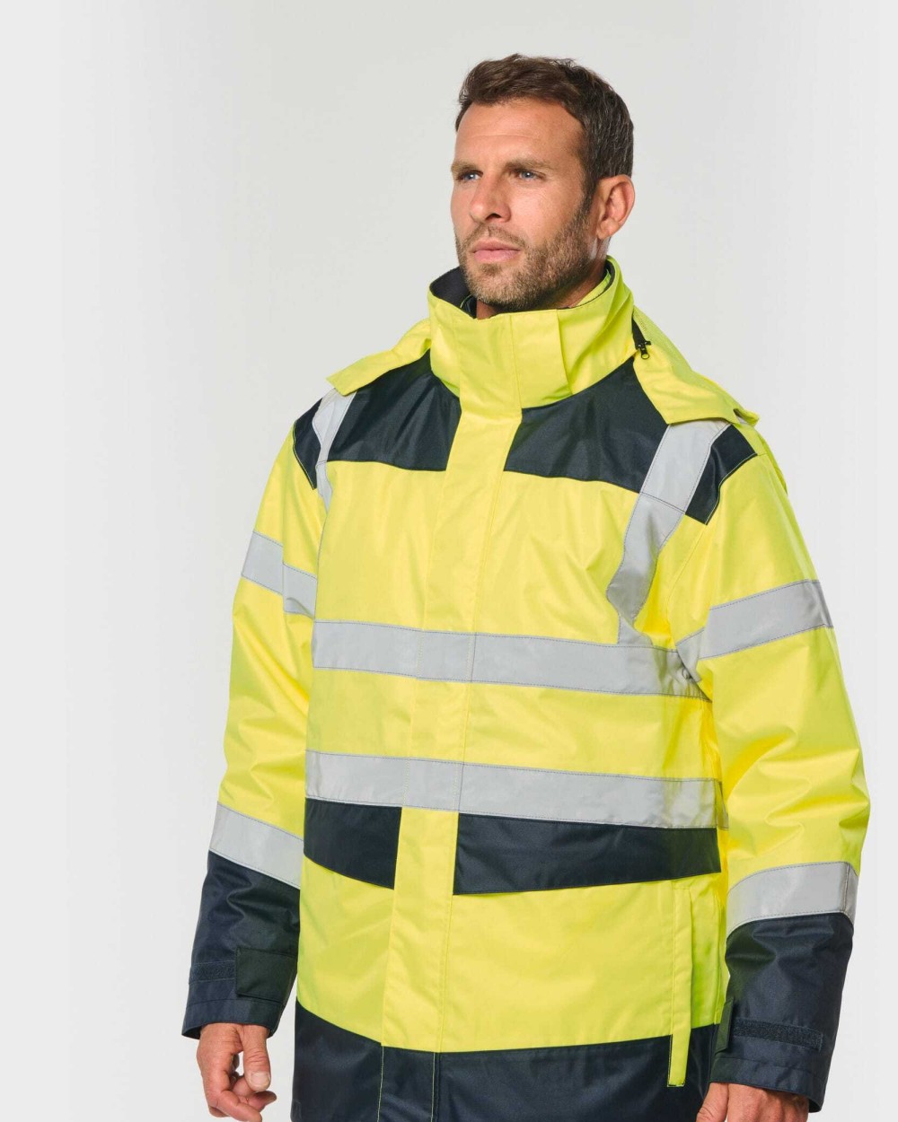 WK. DESIGNED TO WORK Recycelter Sicherheitsparka 4 in 1 Jacken personalisierbar