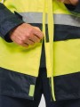 Vestes à personnaliser WK. DESIGNED TO WORK Parka de sécurité recyclée 4 en 1 unisexe 