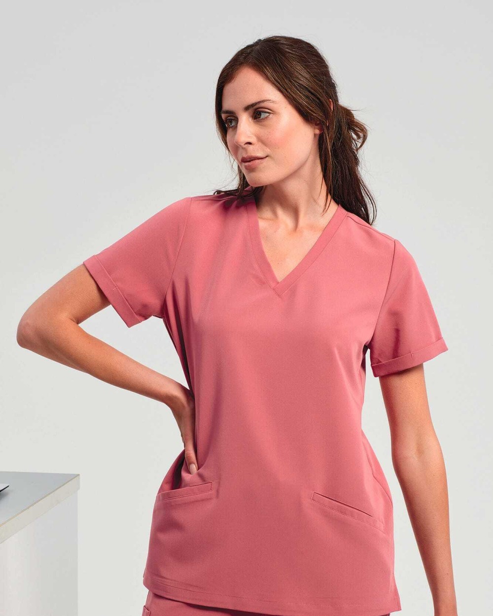 Tabliers personnalisable ONNA Tunique stretch manches courtes femme