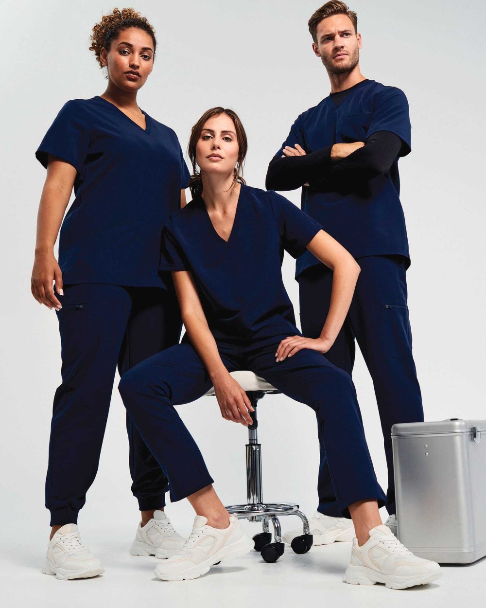 Tabliers personnalisable ONNA Tunique stretch manches courtes femme