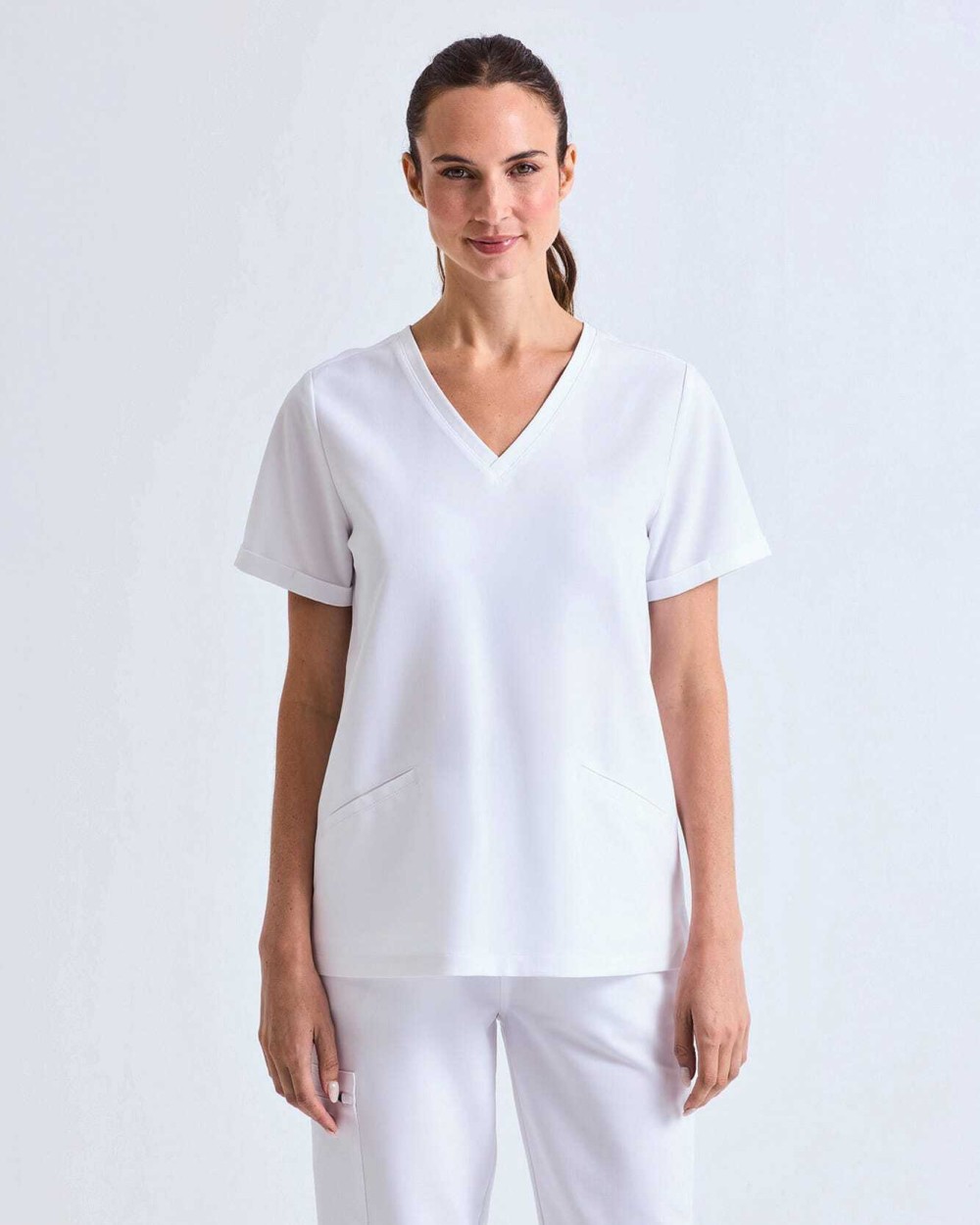 Tabliers personnalisable ONNA Tunique stretch manches courtes femme