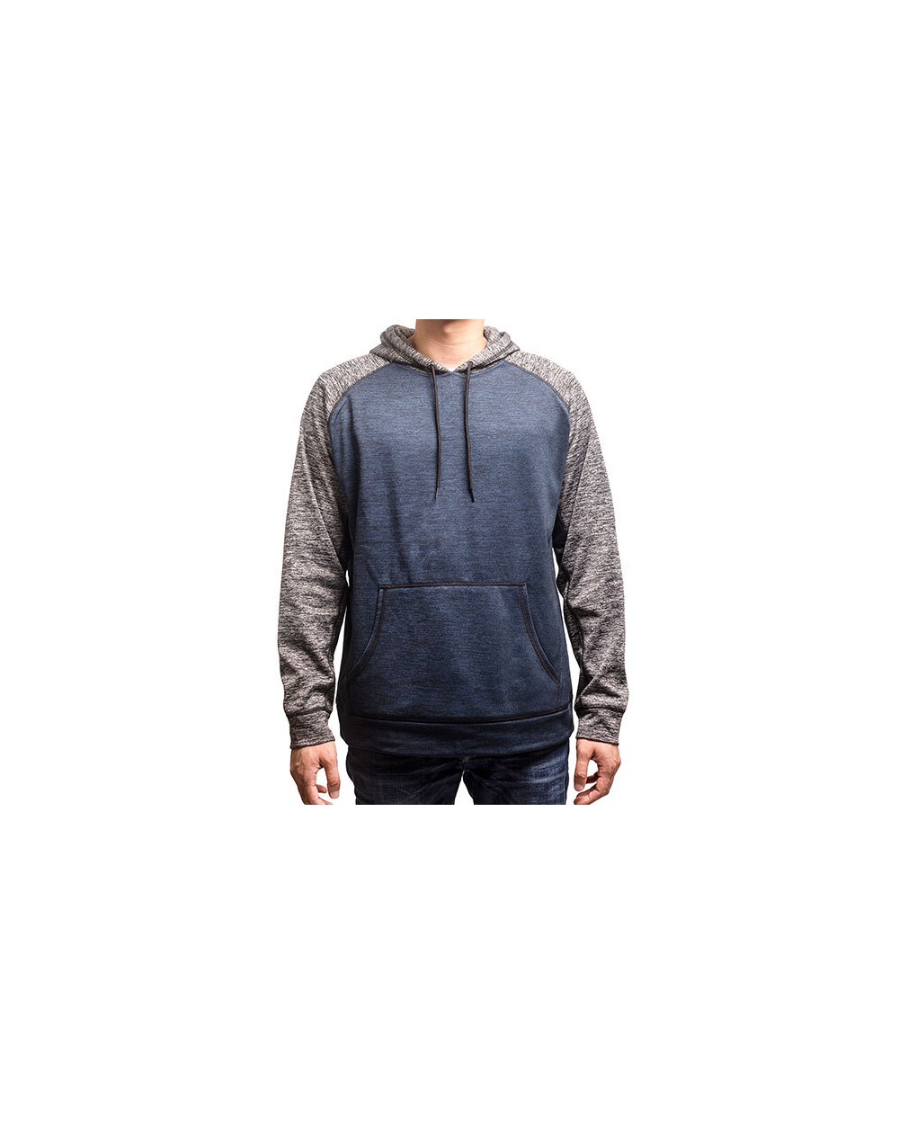 BURNSIDE Men´s Performance Raglan Pullover Sweatshirts personalisierbar