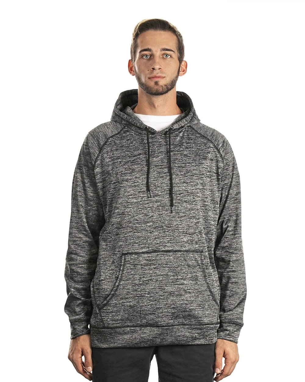 BURNSIDE Men´s Performance Raglan Pullover Sweatshirts personalisierbar